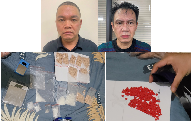 Công an quận Ngô Quyền bắt nhóm đối tượng mua bán trái phép ma tuý với số lượng lớn